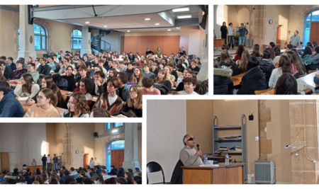 Lycée – Conférence sur le pardon et la paix en T°