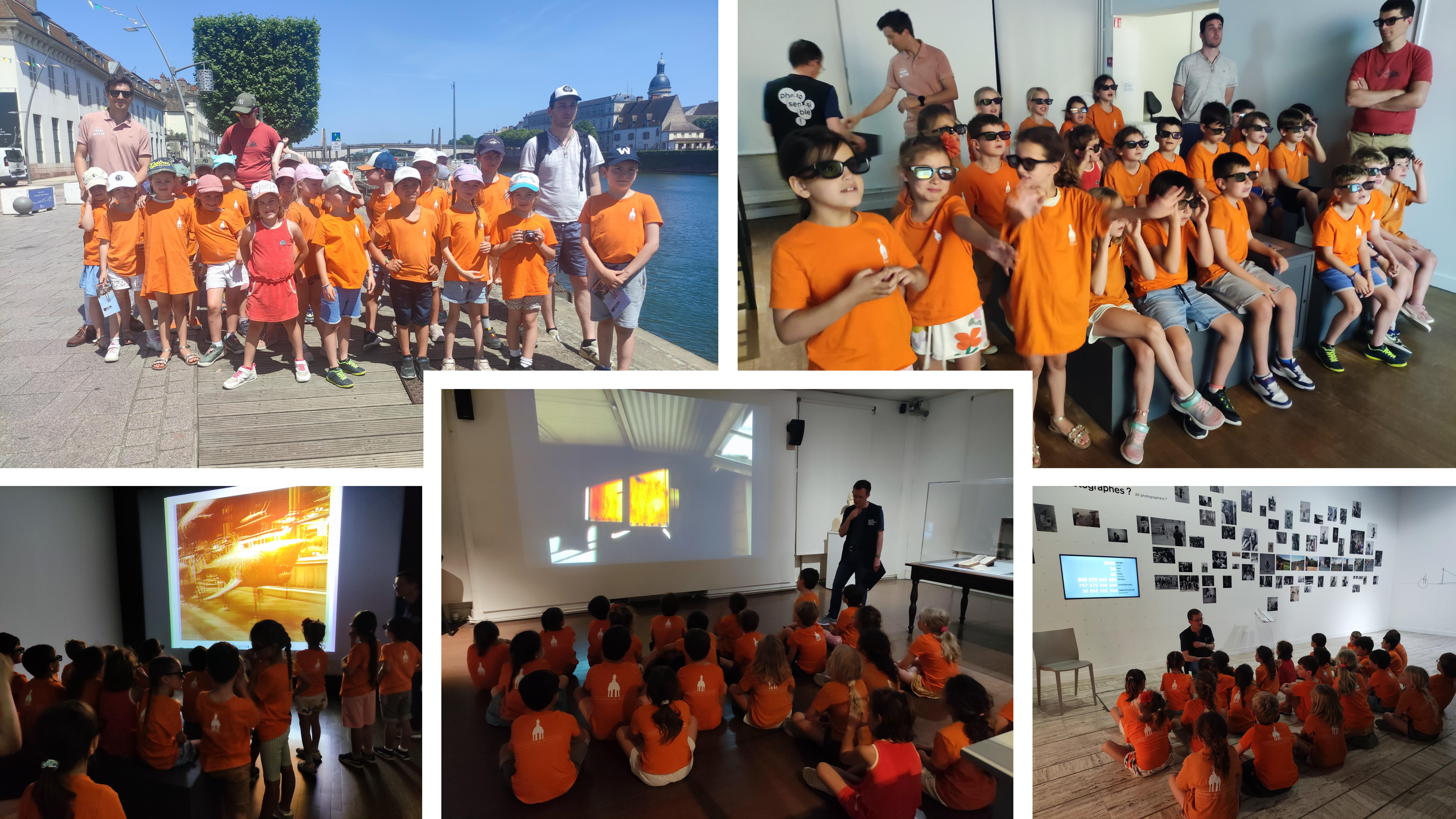 Ecole  – les CP au musée de la photographie