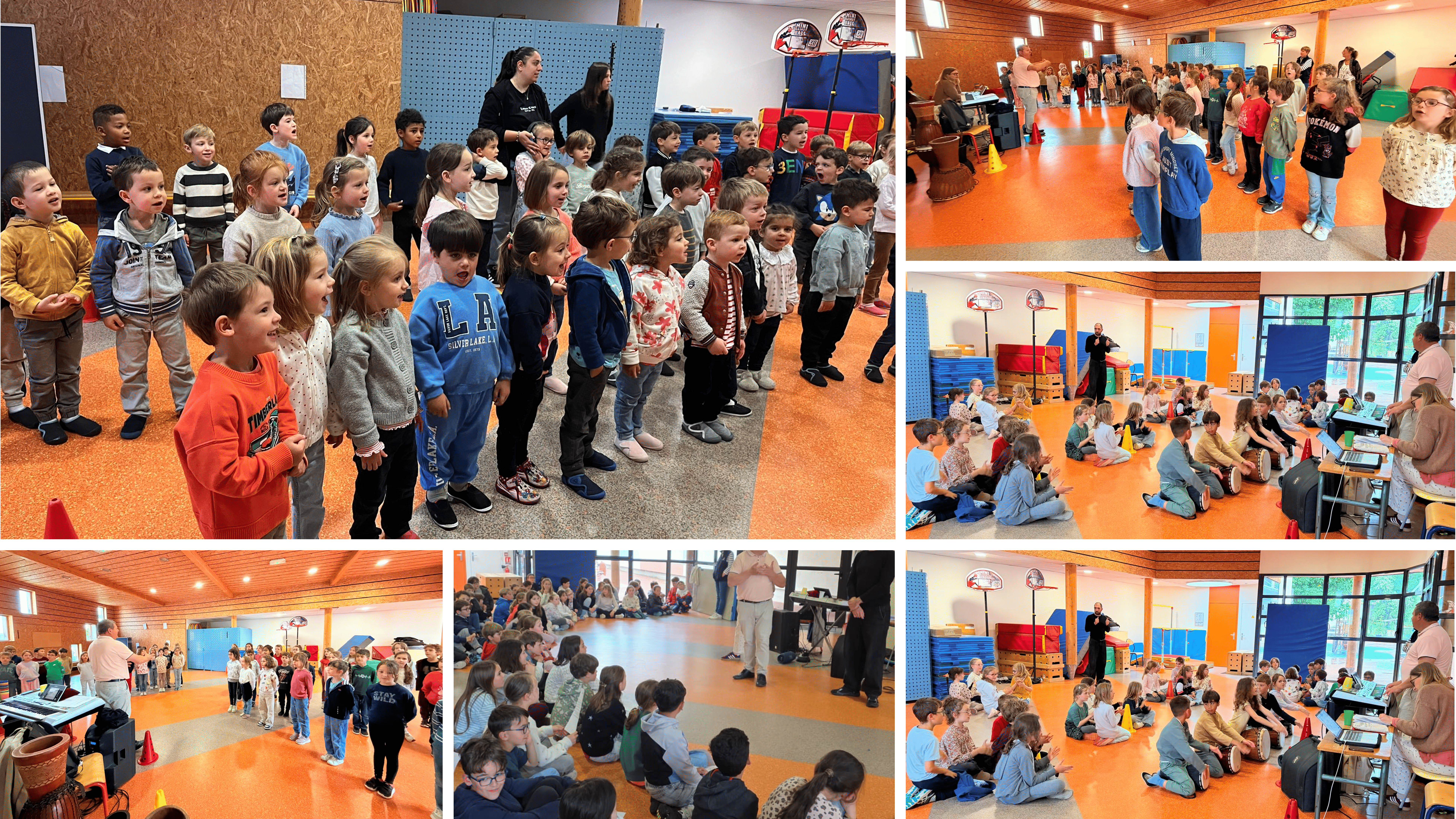 Ecole – Répétition du spectacle de fin d’année